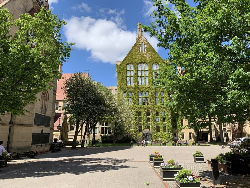 2019 05 29 Uni Landscaping The Tradition Quadrangle Of The University