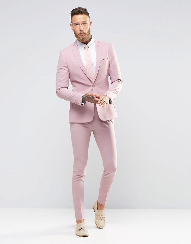 2018 7 5 Asos Mens Pink Suit