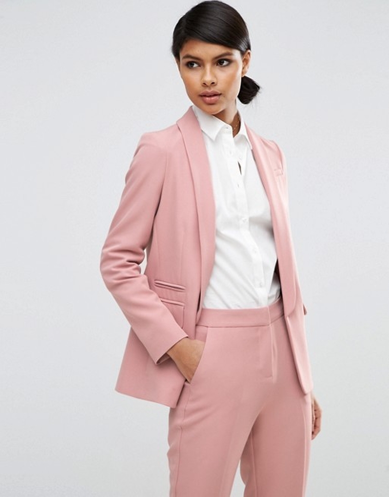 2018 7 5 Asos Womens Pink Suit