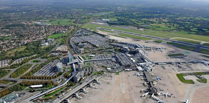 Manchester Airport Aerial