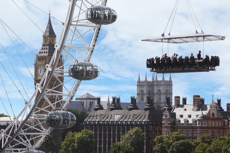Roberts Sky High Tea In London Event