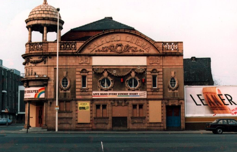 Pubs And Cinemas Salford Cinema Use As Victory Chapel 1986