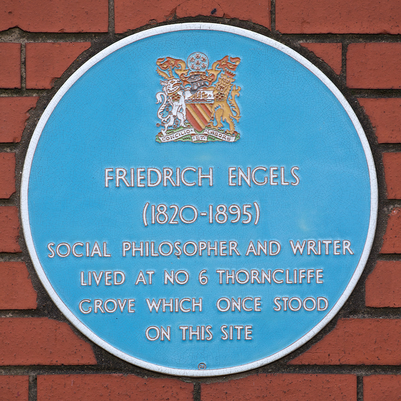 2018 11 28 Engels Birthday Eng4 Plaque Thorncliffe Grove