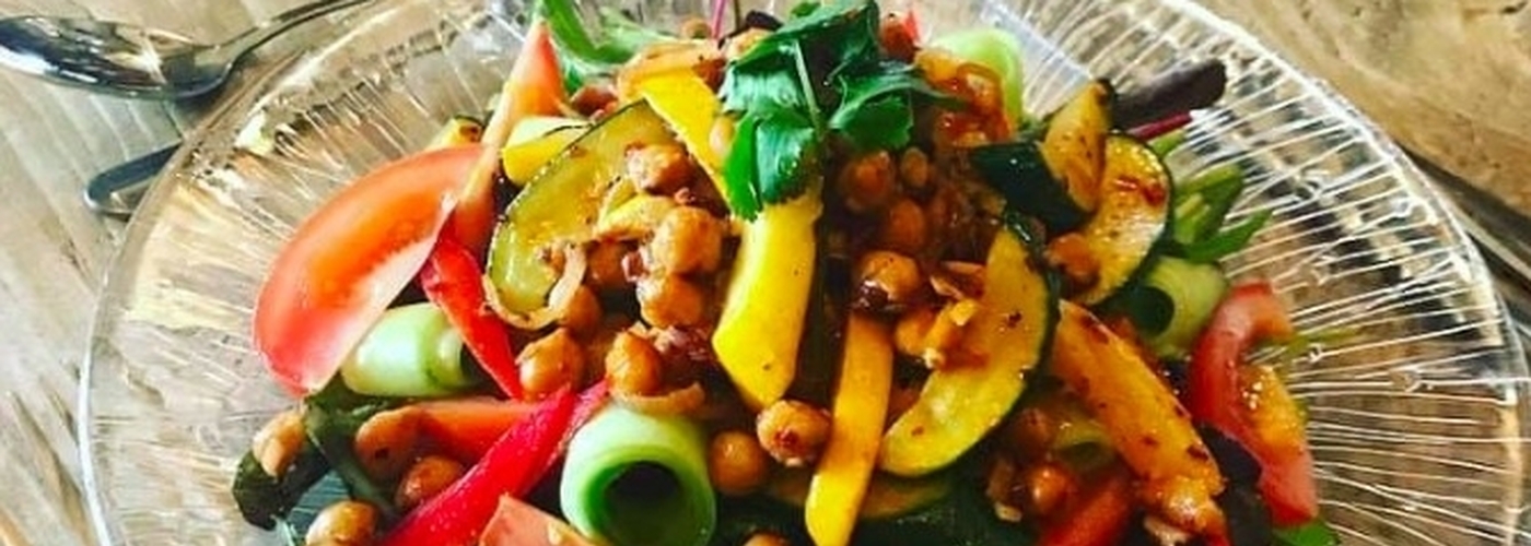 2019 06 03 The Church Green Vegan Courgette Salad