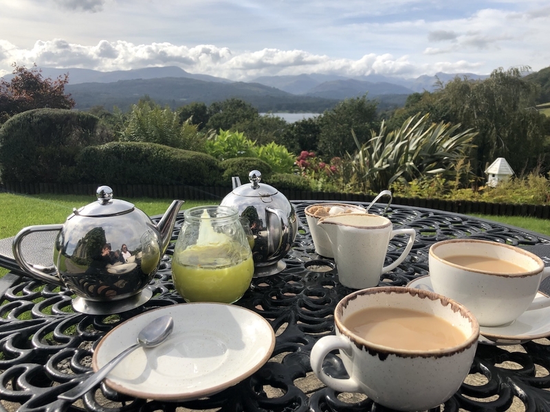 2019 10 06 Holbeck Ghyll Tea On Terrace